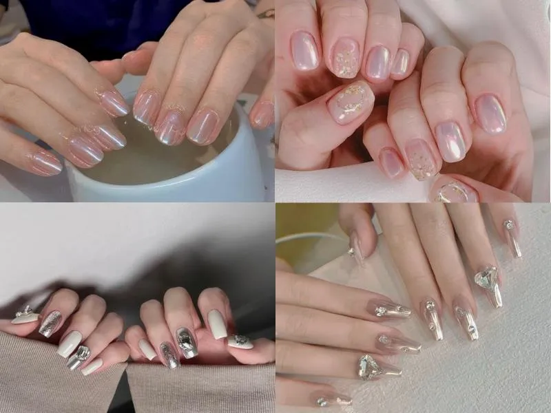 Top 30 mẫu nail Hàn Quốc ngọt ngào, đáng yêu cho nàng bánh bèo