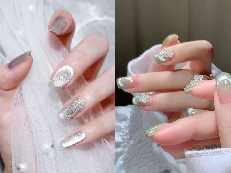 Top 30 mẫu nail Hàn Quốc ngọt ngào, đáng yêu cho nàng bánh bèo