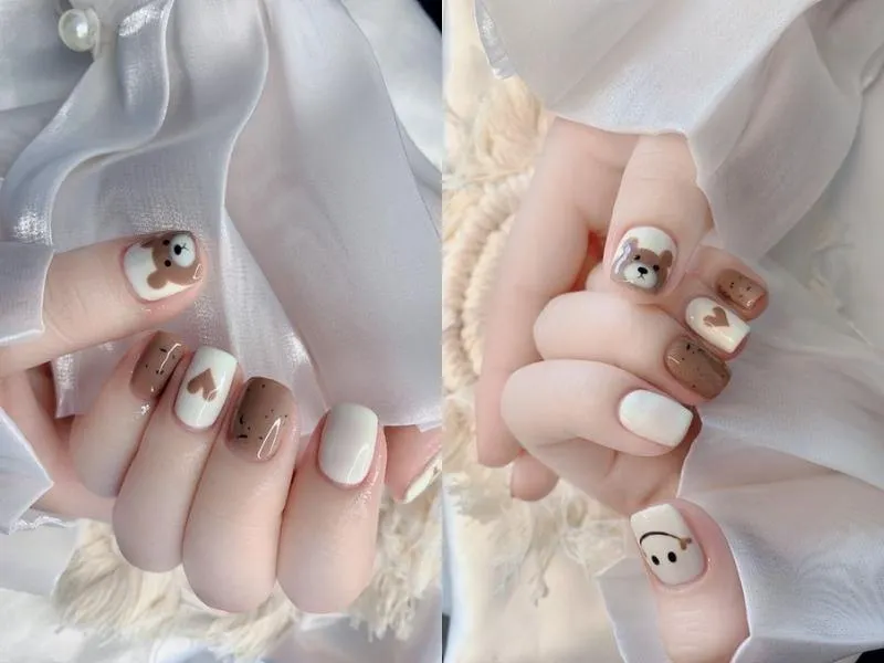 Top 30 mẫu nail Hàn Quốc ngọt ngào, đáng yêu cho nàng bánh bèo