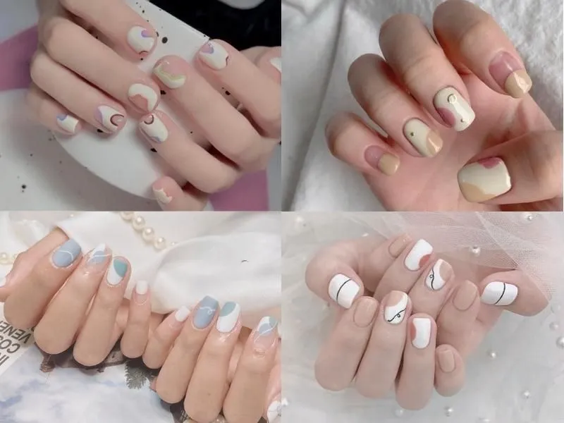 Top 30 mẫu nail Hàn Quốc ngọt ngào, đáng yêu cho nàng bánh bèo