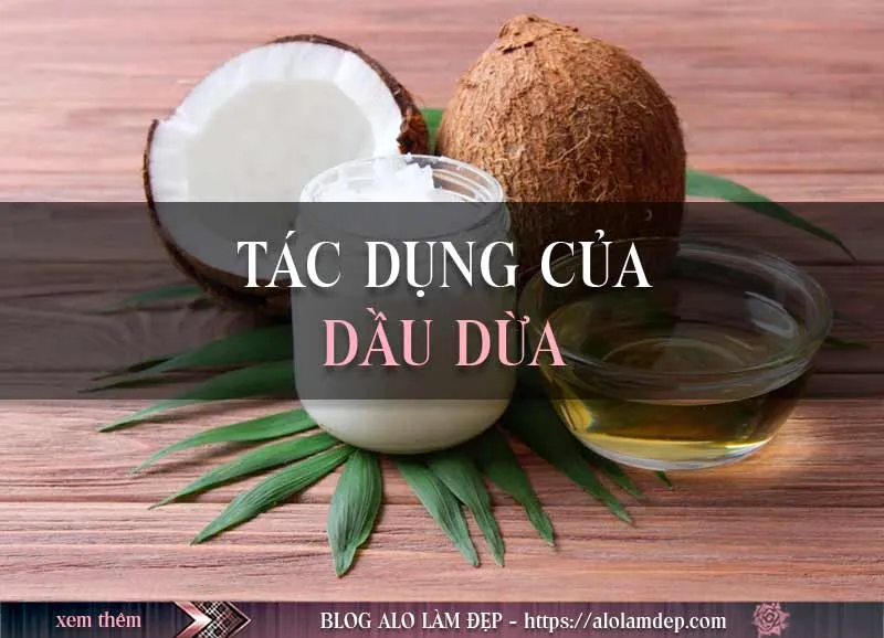 Top 4 các công dụng và các cách làm đẹp bằng dầu dừa cho chị em