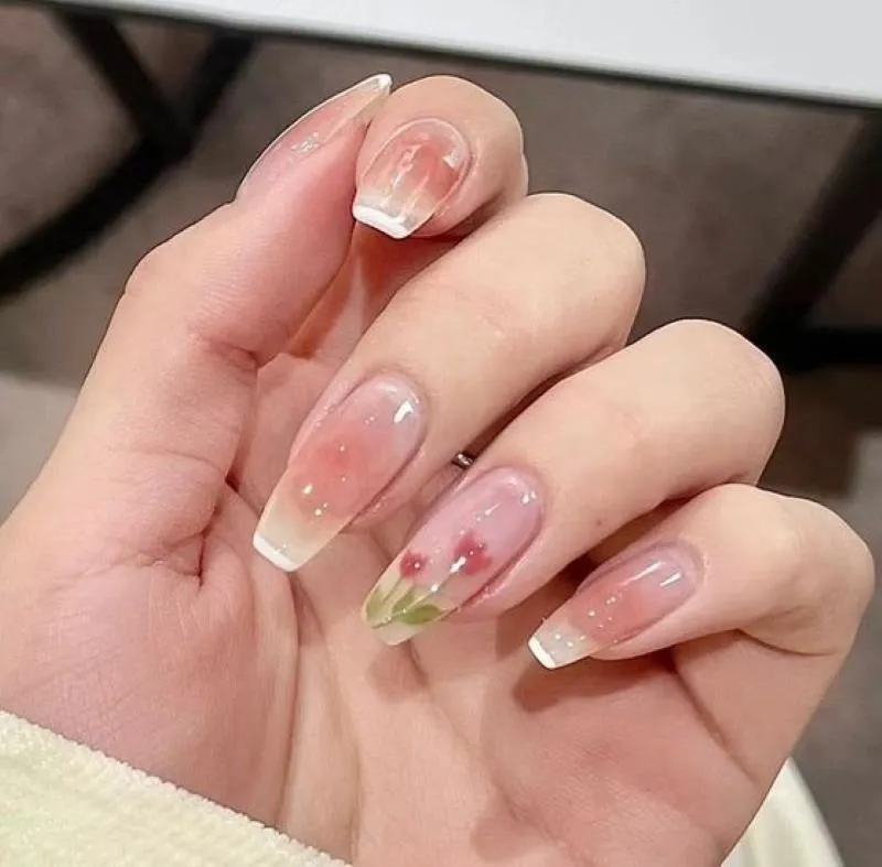 Top những mẫu nail vẽ hoa đơn giản nhất cho mọi ngày