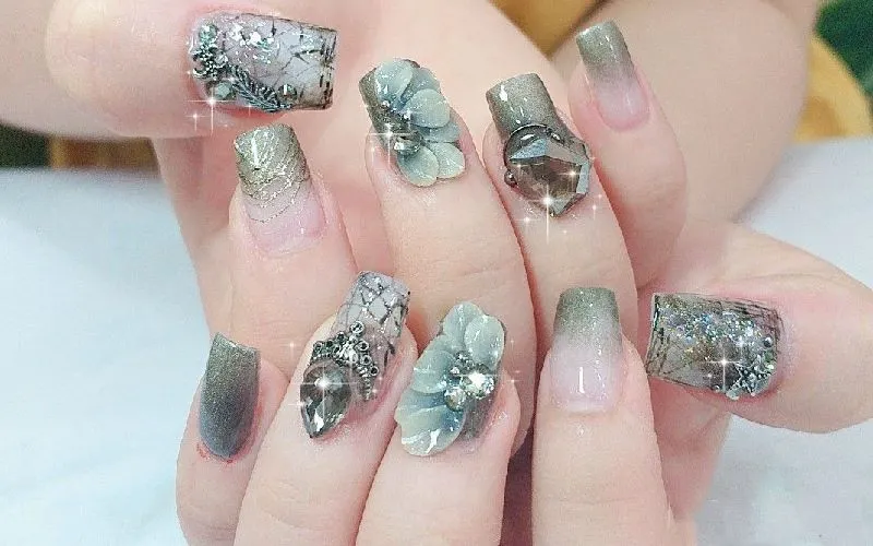 Top những mẫu nail vẽ hoa đơn giản nhất cho mọi ngày