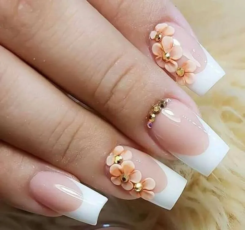 Top những mẫu nail vẽ hoa đơn giản nhất cho mọi ngày