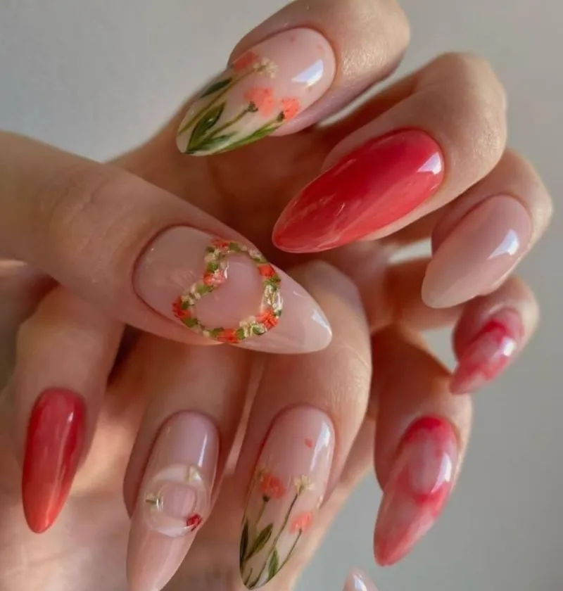 Top những mẫu nail vẽ hoa đơn giản nhất cho mọi ngày