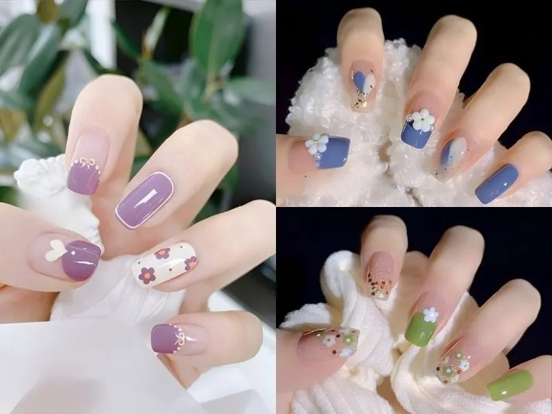 Top những mẫu nail vẽ hoa đơn giản nhất cho mọi ngày