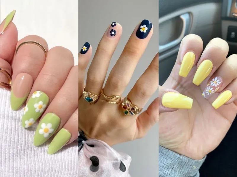 Top những mẫu nail vẽ hoa đơn giản nhất cho mọi ngày