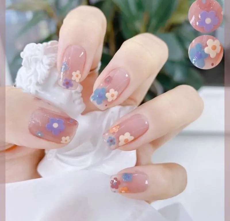 Top những mẫu nail vẽ hoa đơn giản nhất cho mọi ngày