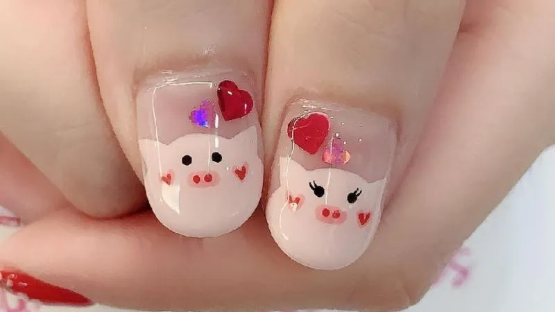 Tự tin làm chủ hè này cùng 20 mẫu nail hình con vật tinh nghịch