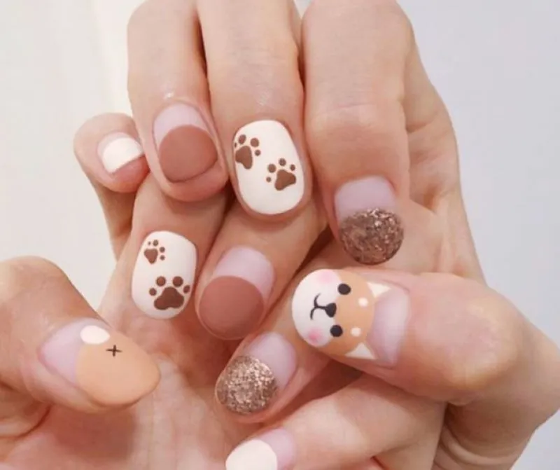 Tự tin làm chủ hè này cùng 20 mẫu nail hình con vật tinh nghịch