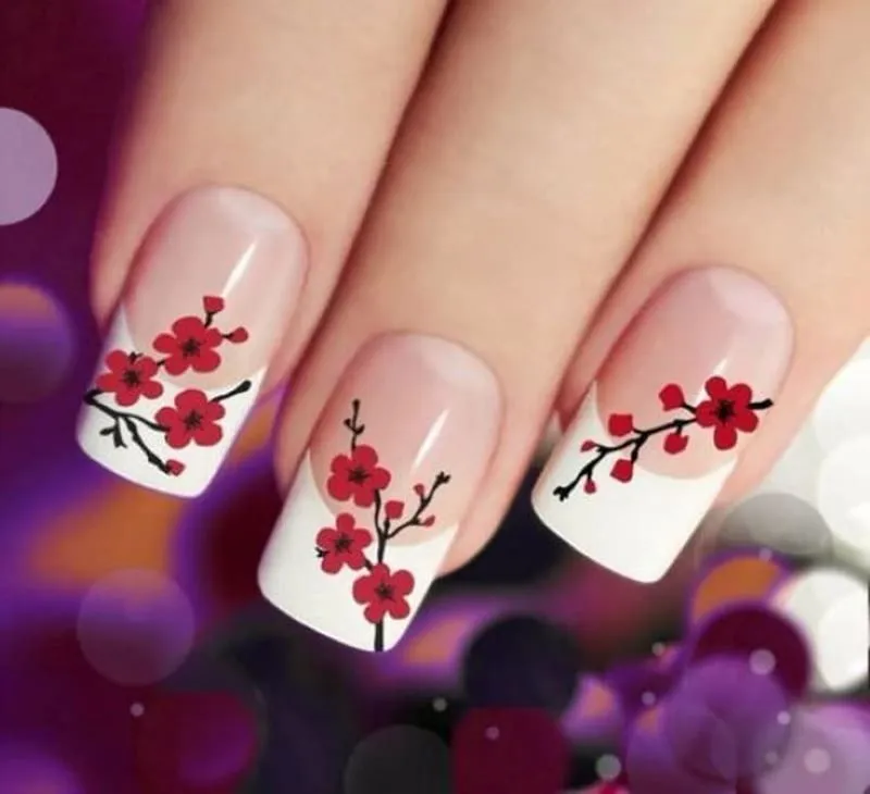 Xu hướng mẫu nail cọ nét sáng tạo